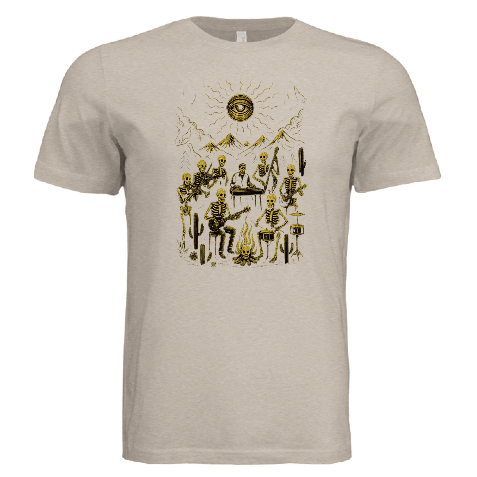 Tan Triblend - FRONT